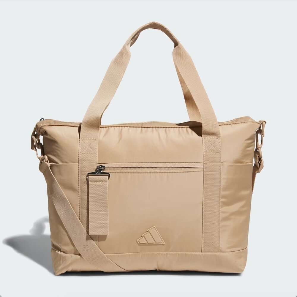 NWT: Adidas All Me 3 Tote - Warm Sandstone